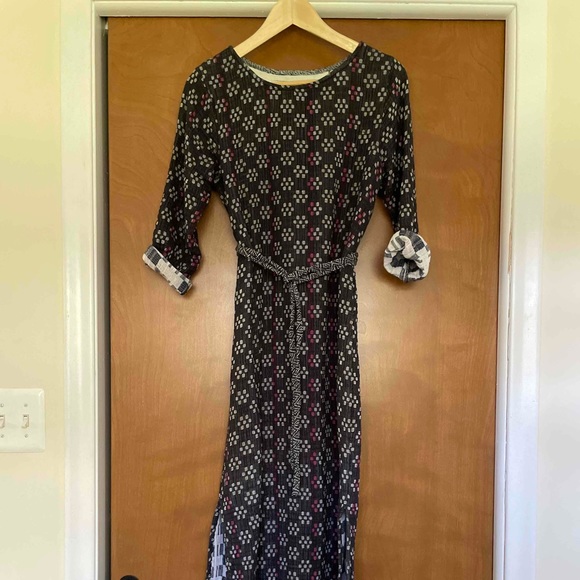 SOLD Ace & Jig Talia Dress in Kasuri - Picture 1 of 3